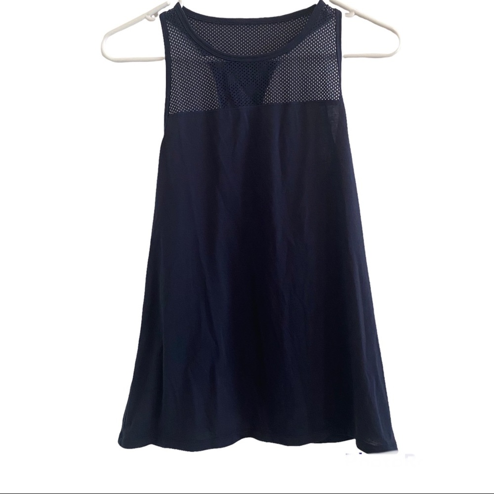 Athleta Razorback Tank Top with Mesh Back